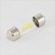 SLP LED светодиодная лампа в подсветку салона, номеров, цоколь SV8.5(C5W) 31mm. 3 CSP led, 12 В. 6500К