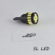 LED лампа в габарит SLS LED, цоколь W5W(T10) 21 светодиод типа 4014 12 В. Белый