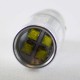 Светодиодная автомобильная лампа с цоколем 1157(P21/5W)(BAY15D) Osram+Cree 80W Жёлтый/Белый