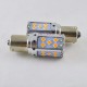 LED лампа в поворот PY21W(1156)(BAU15S) SL35-3030 led Янтарный с обманкой