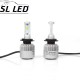 Установочный набор LED ламп в основные фонари SLP S2-LED Цоколь H7, 35W, 5000 Люмен/Комплект