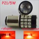 Светодиодная автомобильная лампа SLP LED с цоколем 1157(P21/5W)(BAY15D) 39-2835 9-30V Красный