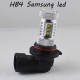 Автомобильная LED лампа SL LED в ПТФ Цоколь HB4 15-2323 samsung, 15W 6000К Белый