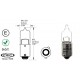 Мощная светодиодная лампа SLP LED с цоколем BAY9S (H21W) Cree 50W 9-30V Белый