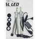 Комплект LED ламп в головной свет серии SLP70 Цоколь H4, 48W, 6600 Люмен/Комплект