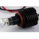 Автомобильная лампа в противотуманные фонари с цоколем H11/H8 Cree 20W 10-30V 1200 люменов Белый
