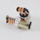 Светодиодная авто лампа с обманкой, серии SLP 30-3020 LED с цоколем 1157(P21/5W)(BAY15D) 9-30V Красный