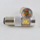 Светодиодная автомобильная лампа SLP LED с цоколем 1157(P21/5W)(BAY15D) 2835- 3030 led жёлтый/белый