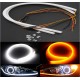 Дневные ходовые огни SL LED, гибкая лента с указателем поворота в фары 60 см.