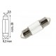 Led лампа SLP LED в солнцезащитные козырьки, зеркала SV7 (T6.3) (C5W)(C3W) 3-5050 28/29mm 12V Белый