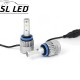 Установочный набор LED ламп в основные фонари SLP S2-LED Цоколь H11, 35W, 5000 Люмен/Комплект