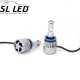 Установочный набор LED ламп в основные фонари SLP S2-LED Цоколь H11, 35W, 5000 Люмен/Комплект