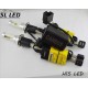 Комплект LED ламп ДХО и дальний свет, SL-R4 Цоколь H15 (PGS23t-1), 30W, 3600 Люмен, с обманкой