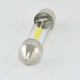 SLP LED светодиодная лампа в подсветку салона, номеров, цоколь SV8.5(C5W)(C10W) 39mm. 3 CSP led, 12 В. 6500К