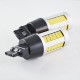 Самая яркая LED лампа в поворот 3156, T25. 135-4014 led Желтый с обманкой
