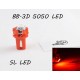 LED лампа в подсветку приборной панели, цоколь B8.3D SL LED