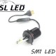 LED лампы в головной свет серии SM1 Цоколь H4, 20W, 2800 Люмен/Комплект