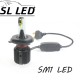LED лампы в головной свет серии SM1 Цоколь H4, 20W, 2800 Люмен/Комплект