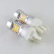 Светодиодная автомобильная лампа SLP LED с цоколем T20(W21/5W)(7443) 2835- 3030 led жёлтый/белый