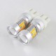 Светодиодная автомобильная лампа SLP LED с цоколем T20(W21/5W)(7443) 2835- 3030 led жёлтый/белый