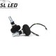 Установочный набор LED ламп в ПТФ и основные фонари SLP S1-LED Цоколь H3, 21W, 3250 Люмен/Комплект