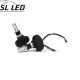 Установочный набор LED ламп в ПТФ и основные фонари SLP S1-LED Цоколь H3, 21W, 3250 Люмен/Комплект