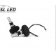 Установочный набор LED ламп в ПТФ и основные фонари SLP S1-LED Цоколь H3, 21W, 3250 Люмен/Комплект