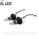 Установочный набор LED ламп в ПТФ и основные фонари SLP S1-LED Цоколь H3, 21W, 3250 Люмен/Комплект