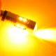 Мощная светодиодная лампа SLP LED с цоколем BAY9S (H21W) 10-2835 led 9-30V Желтый