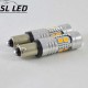 Мощная светодиодная лампа SLP LED с цоколем BAY9S (H21W) 10-2835 led 9-30V Желтый