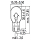 Светодиодная автомобильная лампа SLP LED с цоколем T15(W16W) Epistar 65W в фонарь заднего хода