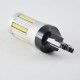 Самая яркая LED лампа в поворот 7440, T20, W21W, 66-2016 led , Желтый с обманкой