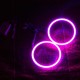 Светодиодные кольца RGB (ангельские глазки) 80-68 мм. COB суперяркие ПАРА