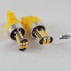 Светодиодная авто лампа с обманкой, серии SLP 30-3020 LED цоколь 3156, 3157(P27/7W)(3757)(W2/5*16q) Желтый