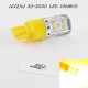 LED лампа в поворот WY21W(7440)(T20) SL30-3030 led Янтарный с обманкой