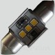 Светодиодная лампа с встроеной обманкой бортового компьютера SV8.5 31mm-SAMSUNG chip-3W-NW