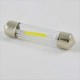 Светодиодная лампа цоколь SV8,5(C10W) 39 mm COB LED Белый