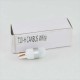 LED лампа в габарит SL LED, с обманкой, can bus, цоколь W5W(T10) Osram led 3030 12 В. Белый 6000K